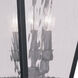 Exeter 3 Light 10 inch Black Outdoor Pendant Lantern