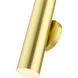 Ardmore 1 Light 5 inch Satin Brass ADA ADA Single Sconce Wall Light