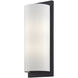 Brenton 2 Light 6 inch Black ADA Wall Sconce Wall Light