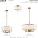 Park Ridge 7 Light 24 inch Antique Brass Pendant Chandelier Ceiling Light