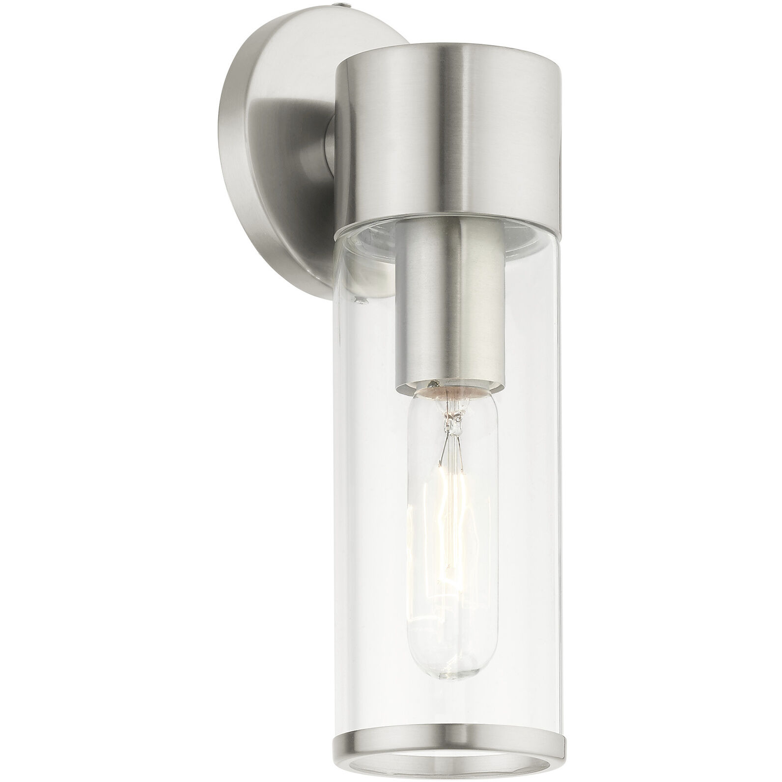 Banca 1 Light 4 inch Brushed Nickel ADA ADA Single Sconce Wall Light