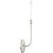 Clairmont 1 Light 5 inch Brushed Nickel ADA Sconce Wall Light