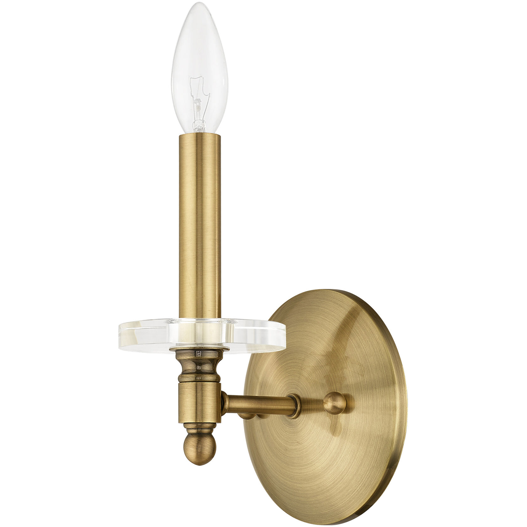 Bennington 1 Light 5 inch Antique Brass Wall Sconce Wall Light