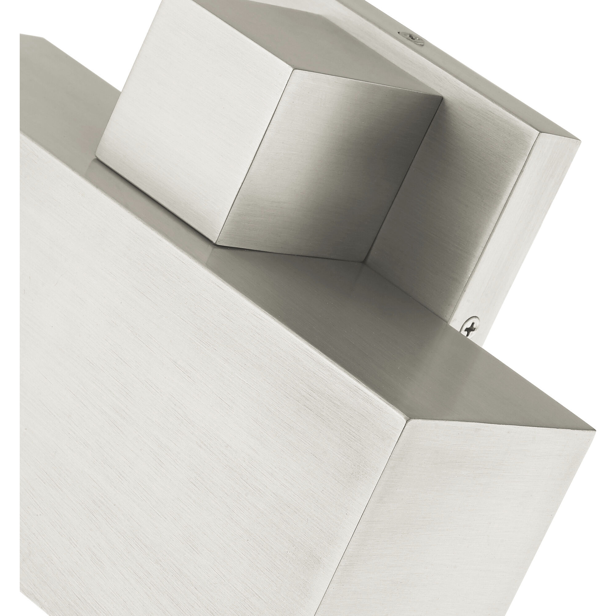 Lynx 1 Light 6 inch Brushed Nickel Outdoor ADA Wall Sconce