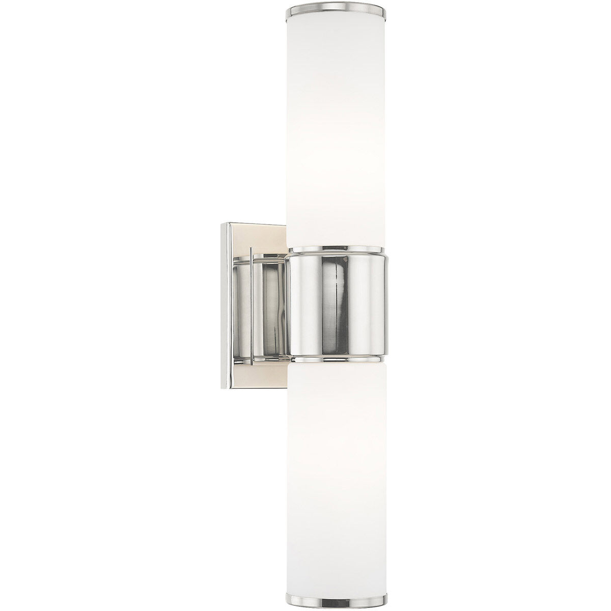 Weston 2 Light 17 inch Polished Nickel ADA ADA Wall Sconce/ Bath Vanity Wall Light
