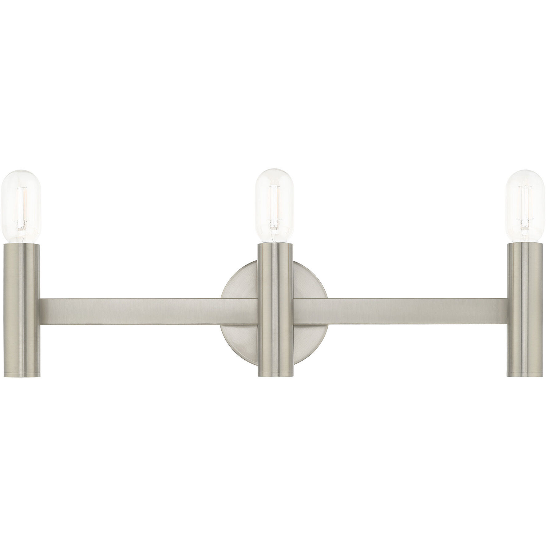 Copenhagen 3 Light 24 inch Brushed Nickel ADA Bath Vanity Wall Light