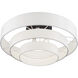 Manorwood 5 Light 28 inch Bronze Semi-Flush Ceiling Light