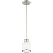 Middlebush 1 Light 6 inch Brushed Nickel Mini Pendant Ceiling Light