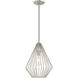 Geometric 1 Light 11.50 inch Mini Pendant