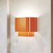 Springview 1 Light 11 inch Shiny Orange ADA Wall Sconce Wall Light