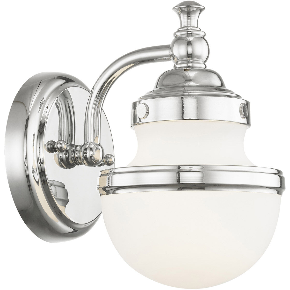 Oldwick 1 Light 6 inch Polished Chrome Bath Vanity Wall Light