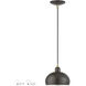 Domma 1 Light 8.00 inch Mini Pendant