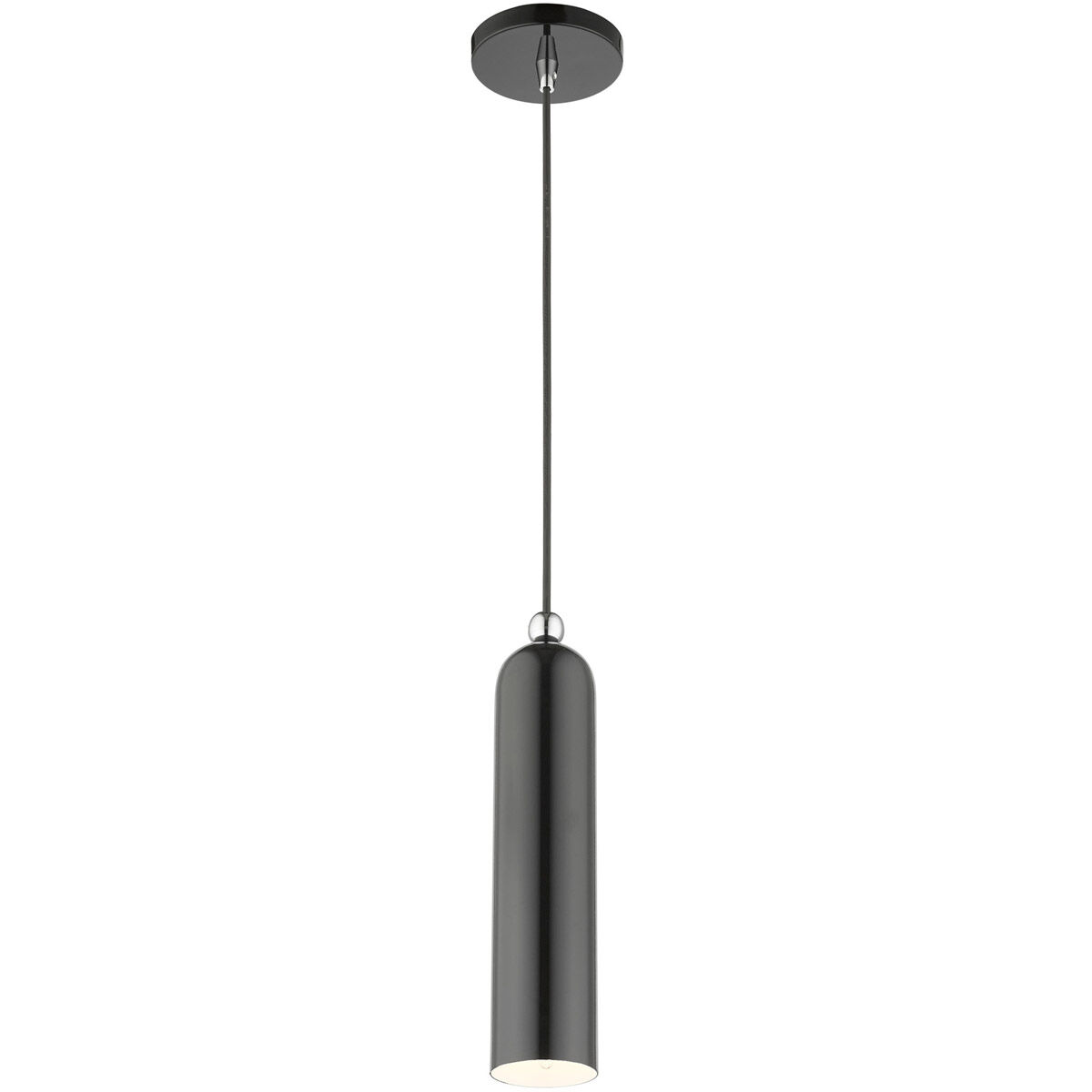 Ardmore 1 Light 5 inch Shiny Dark Gray Pendant Ceiling Light