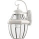 Monterey 1 Light 13 inch White Outdoor Wall Lantern