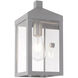 Nyack 1 Light 12.75 inch Nordic Gray Outdoor Wall Lantern