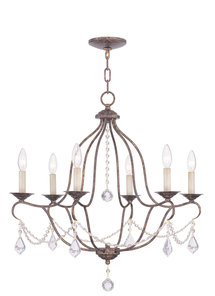 Chesterfield 6 Light 25.00 inch Chandelier