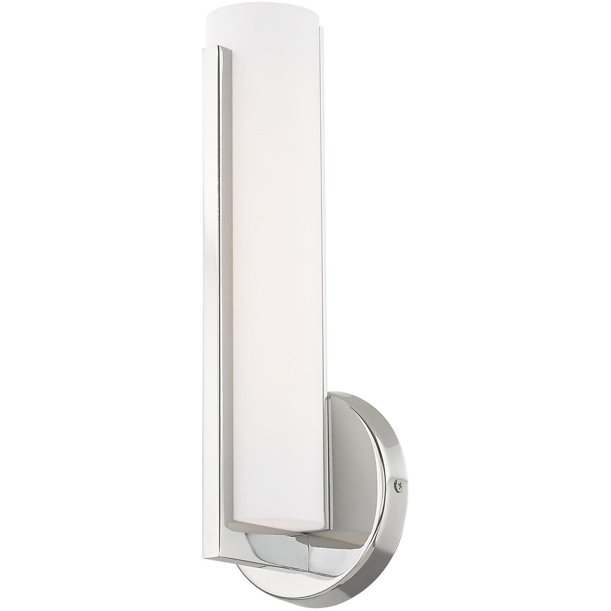 Visby LED 4 inch Polished Chrome ADA ADA Wall Sconce Wall Light