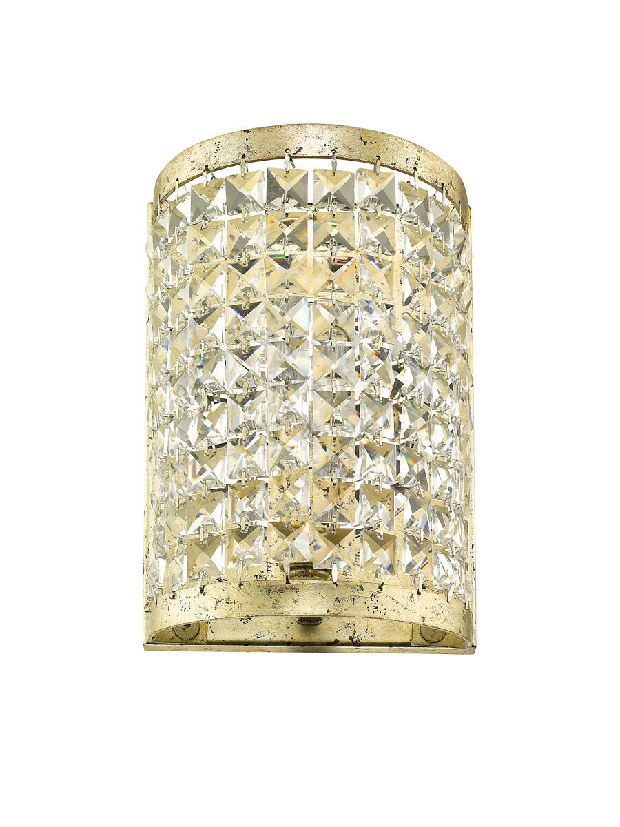 Grammercy 1 Light 6 inch Hand Applied Winter Gold ADA ADA Wall Sconce Wall Light