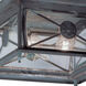 Providence 2 Light 10 inch Charcoal Outdoor Ceiling Mount