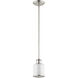 Middlebush 1 Light 6 inch Brushed Nickel Mini Pendant Ceiling Light
