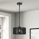 Acordia 1 Light 12 inch Black Pendant Ceiling Light