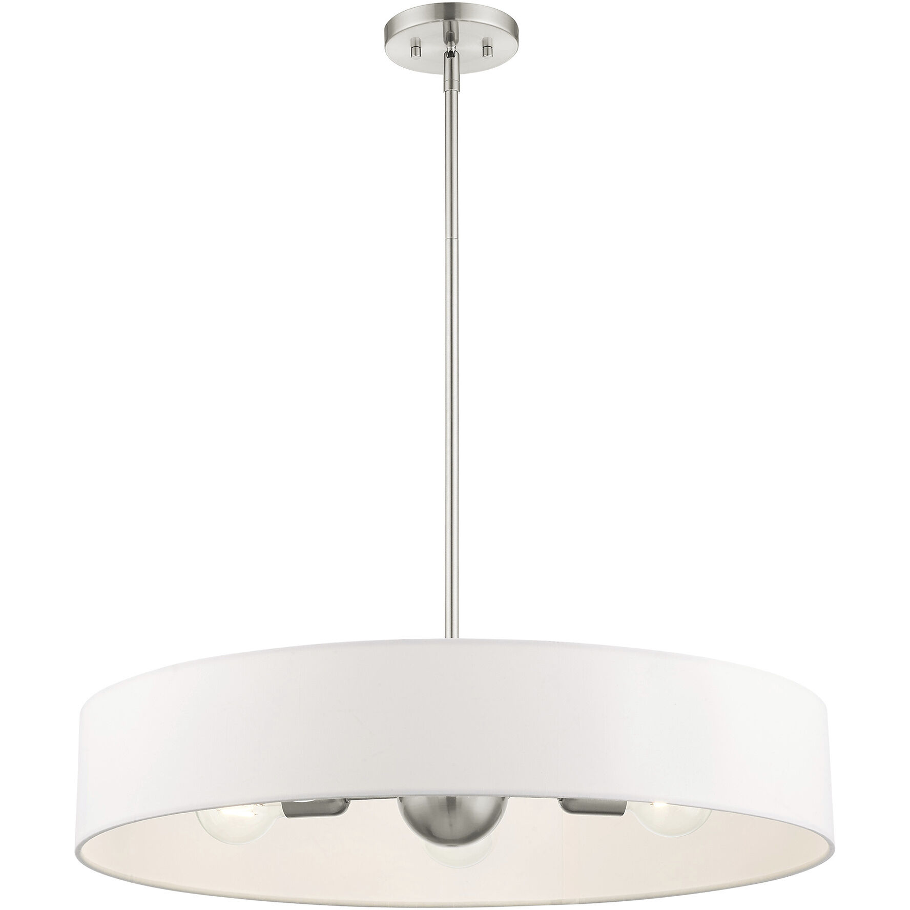 Venlo 5 Light 26 inch Brushed Nickel Pendant Ceiling Light