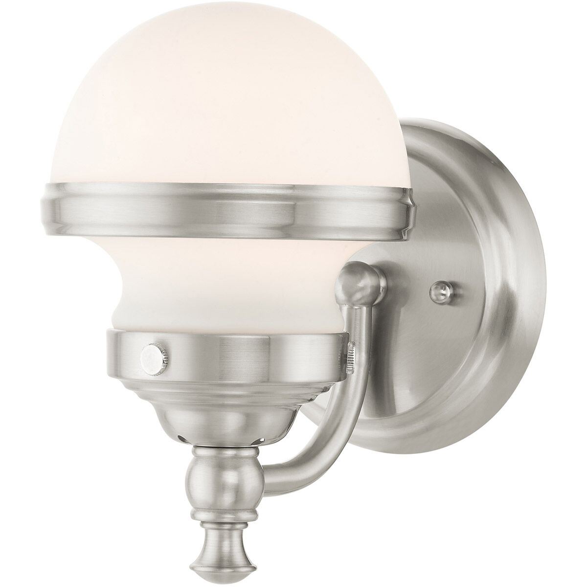 Oldwick 1 Light 6 inch Brushed Nickel Bath Vanity/Wall Sconce Wall Light