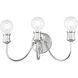 Lansdale 3 Light 19 inch Polished Chrome Vanity Sconce Wall Light