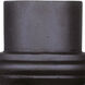 Outdoor 10.75 inch Bronze Outdoor Pier Mount Adaptors