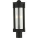 Westover 4 Light 28 inch Black Outdoor Wall Lantern