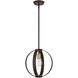 Modesto 1 Light 12 inch Bronze Pendant Ceiling Light