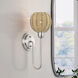 Summervine 1 Light 6.5 inch Brushed Nickel Single Sconce Wall Light, Single