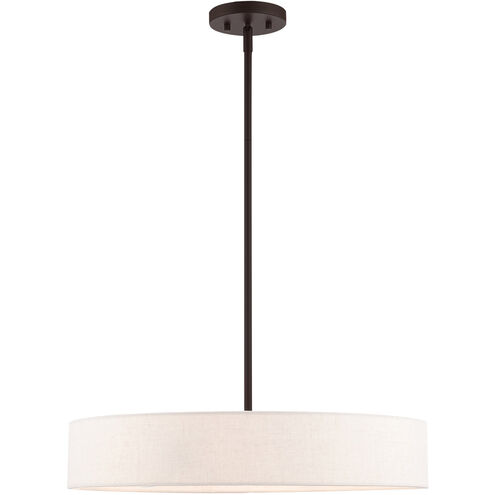 Venlo 4 Light 22 inch Bronze with Antique Brass Accents Pendant Ceiling Light