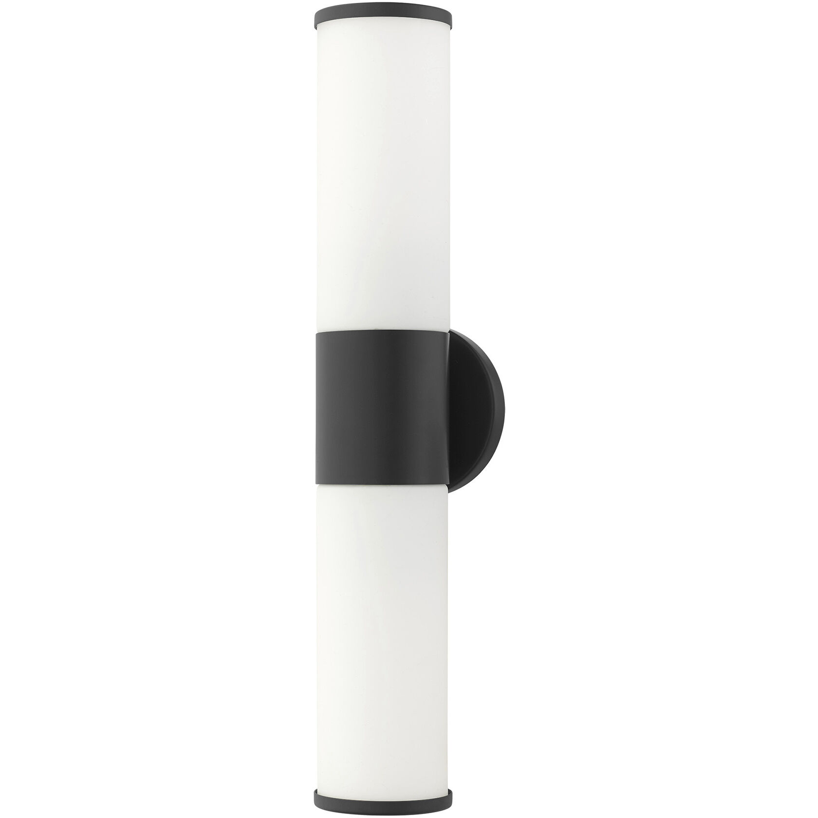 Lindale 2 Light 18.5 inch Black ADA Vanity Sconce Wall Light