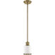 Middlebush 1 Light 6 inch Antique Brass Mini Pendant Ceiling Light
