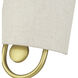 Stratton 1 Light 9 inch Soft Gold ADA Wall Sconce Wall Light