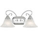 Coronado 2 Light 18.5 inch Polished Chrome Bath Vanity Wall Light