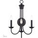 Estate 3 Light 14 inch Bronze Wall Sconce Wall Light