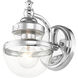 Oldwick 1 Light 6 inch Polished Chrome Vanity Sconce Wall Light