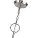 Soho 16 Light 50 inch Brushed Nickel Foyer Chandelier Ceiling Light