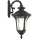 Oxford 1 Light 19 inch Textured Black Outdoor Wall Lantern