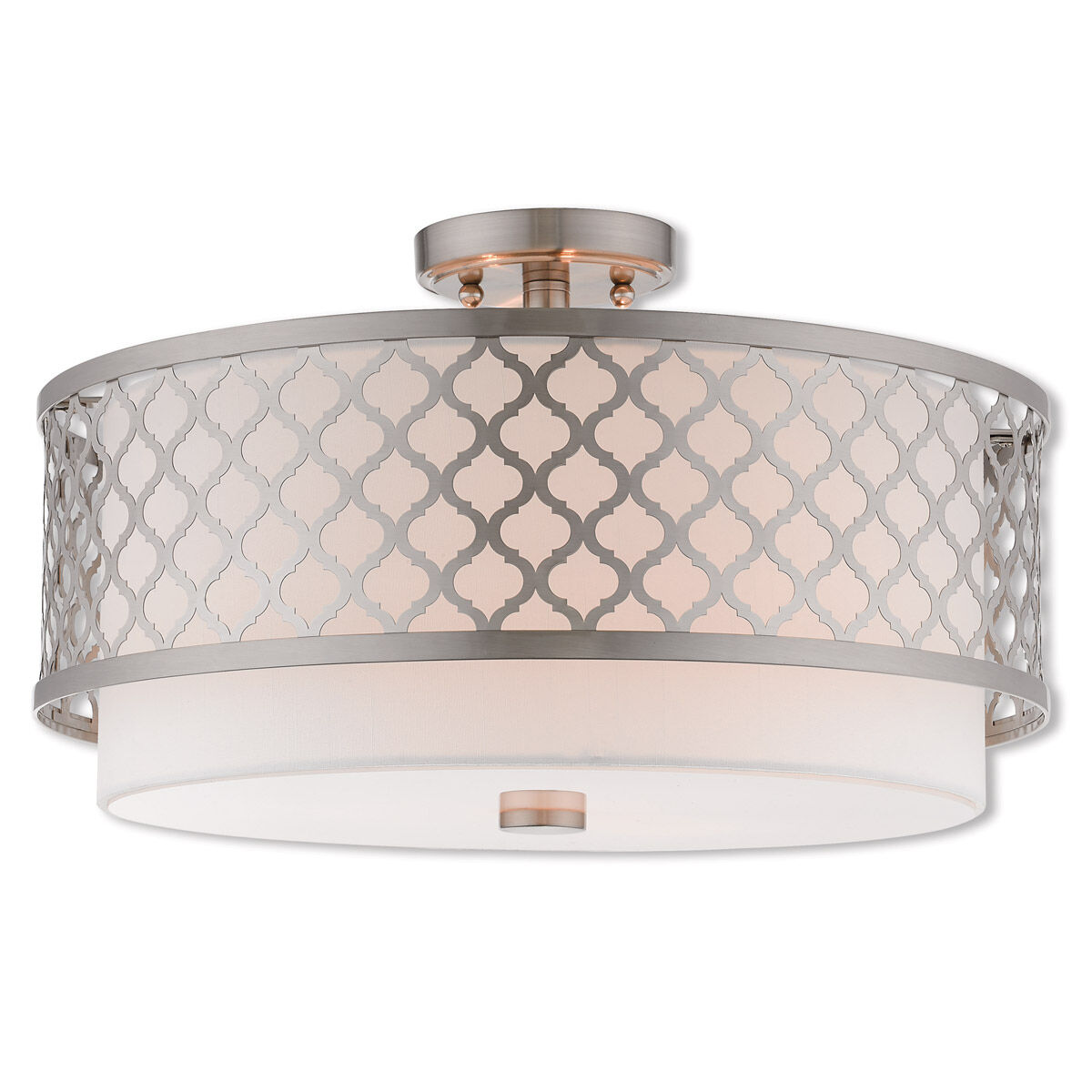Arabesque 3 Light 18.13 inch Semi-Flush Mount