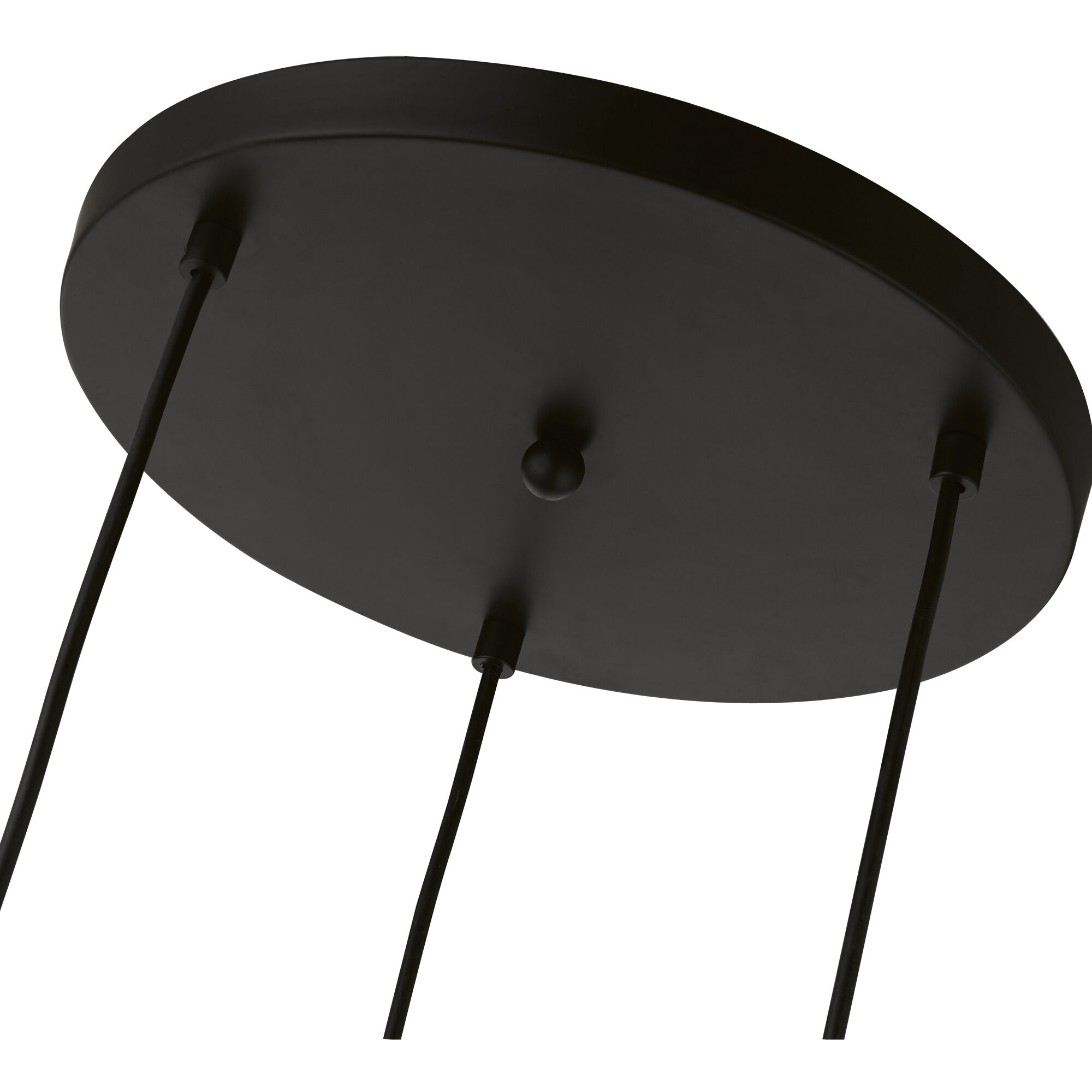 Catania 3 Light 18 inch Black with Brushed Nickel Accents Multi Pendant Ceiling Light