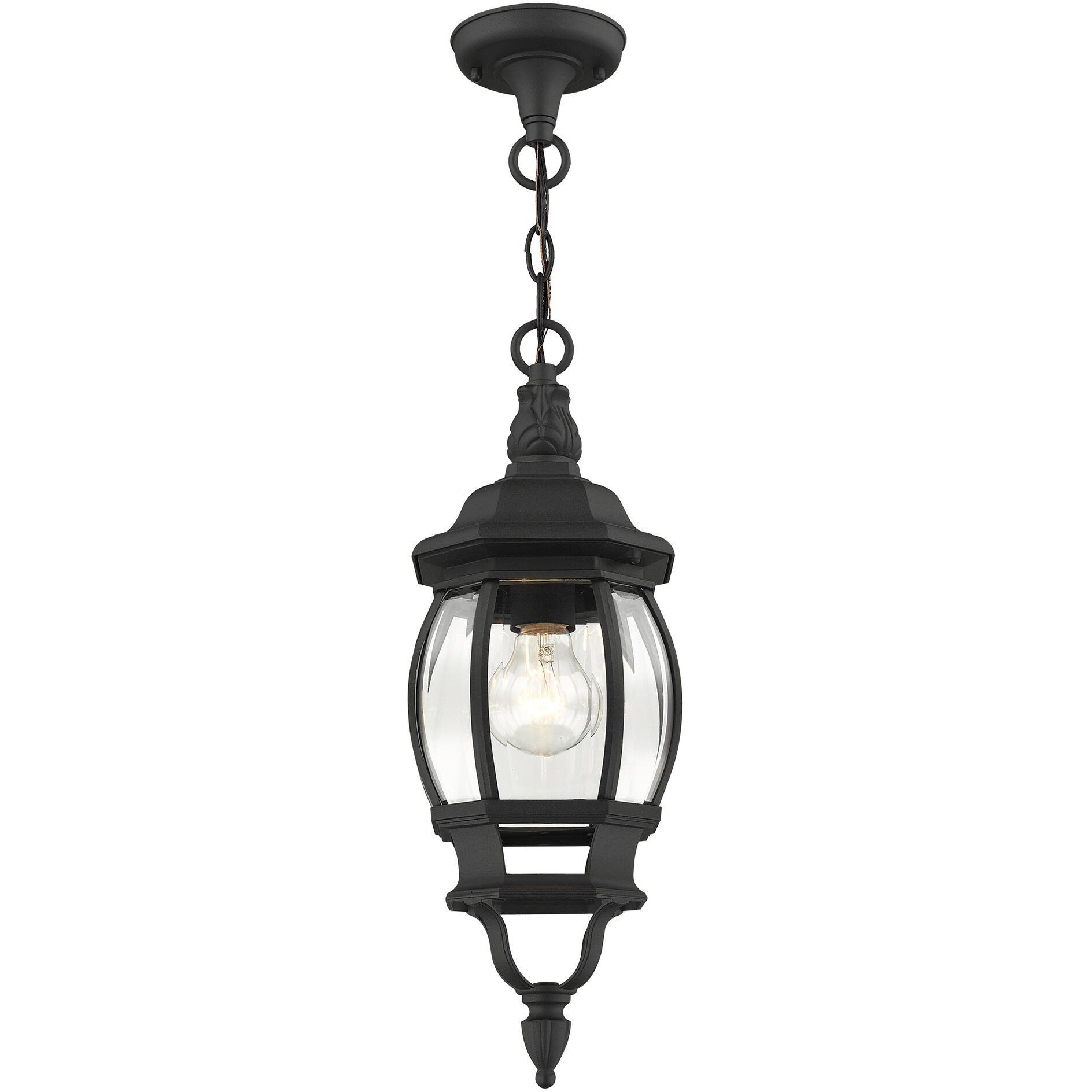 Frontenac 1 Light 18 inch Textured Black Outdoor ADA Wall Lantern