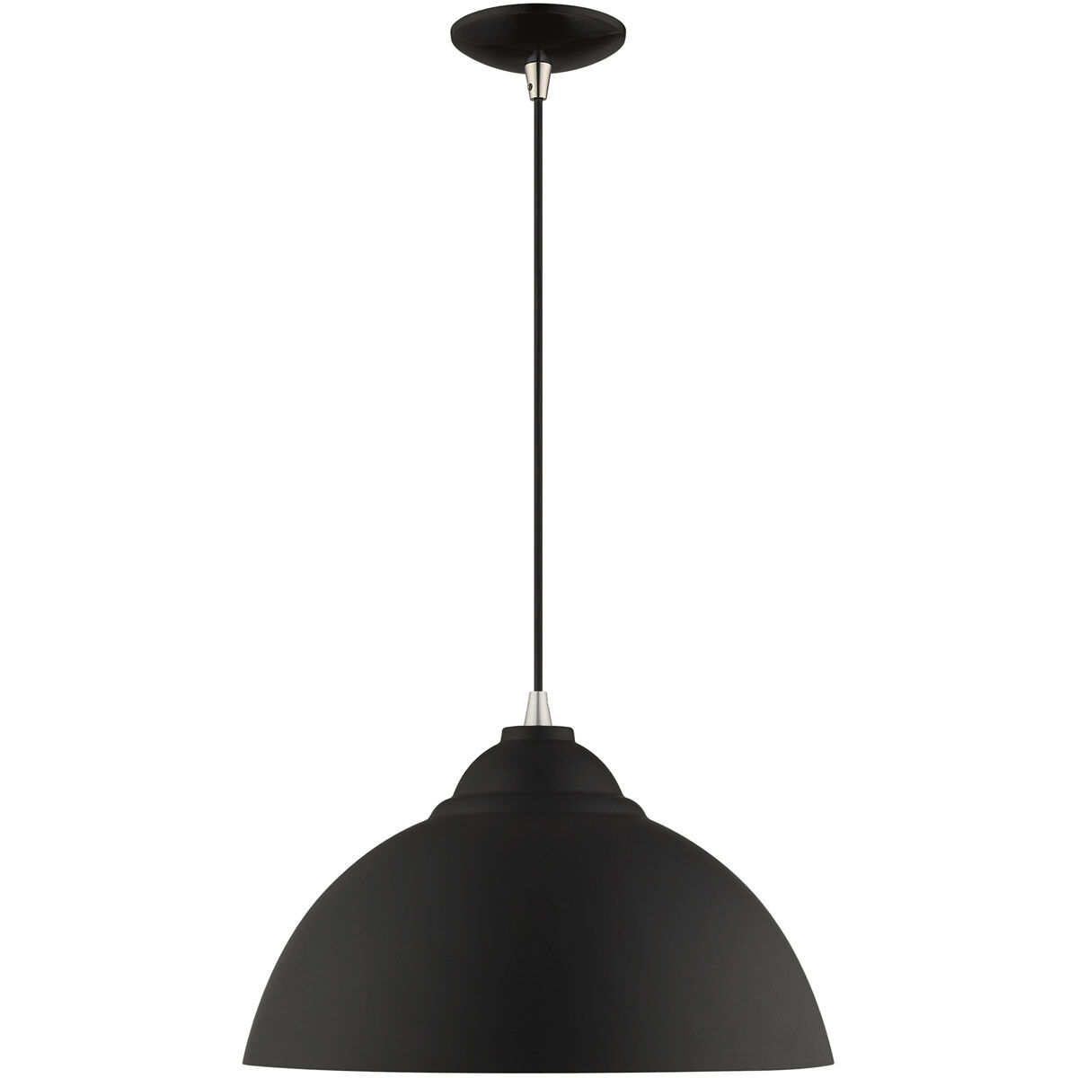 Allison 1 Light 16 inch Black Mini Pendant Ceiling Light