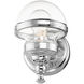 Oldwick 1 Light 6 inch Polished Chrome Vanity Sconce Wall Light