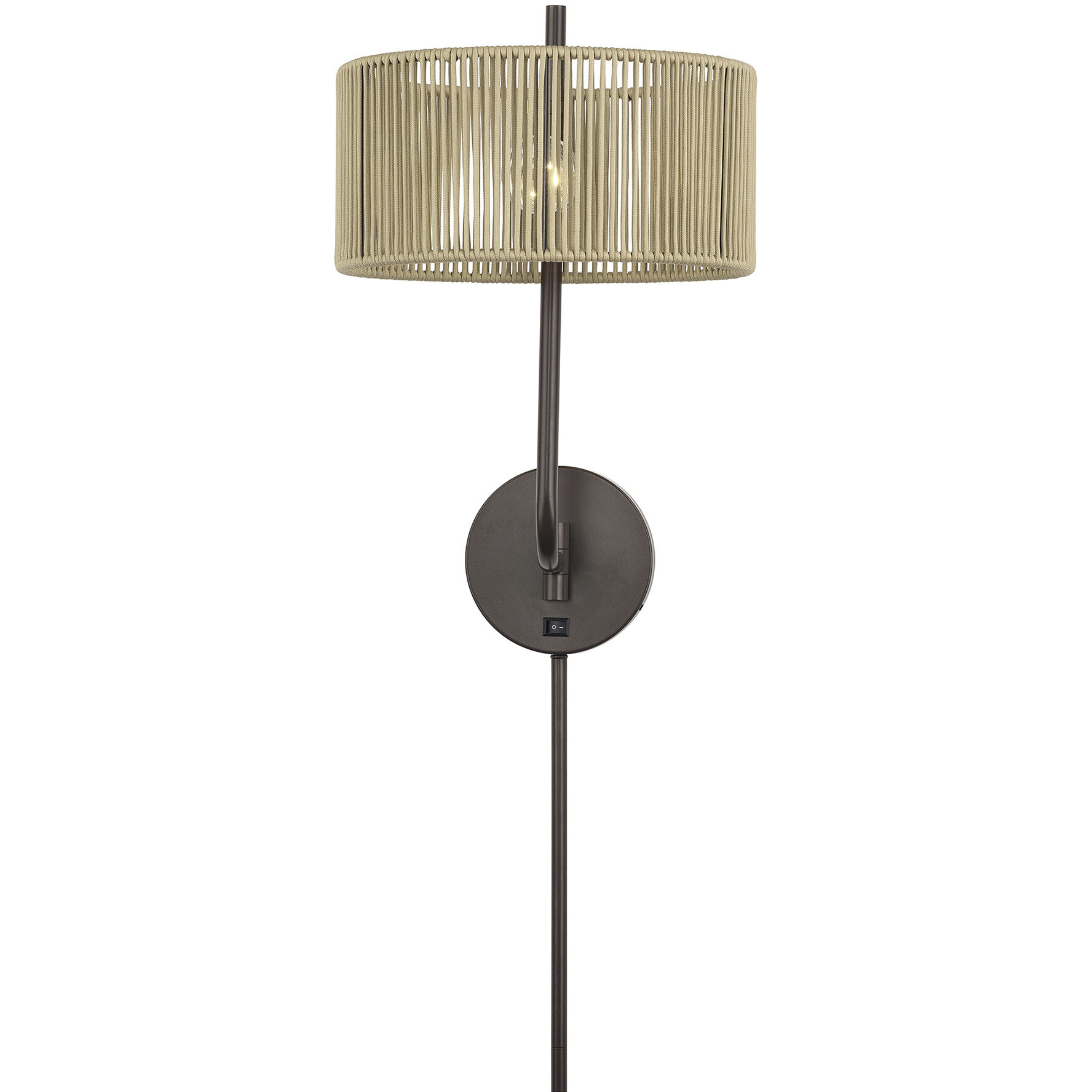 Acordia 17 inch 40.00 watt English Bronze Swing Arm Wall Lamp Wall Light