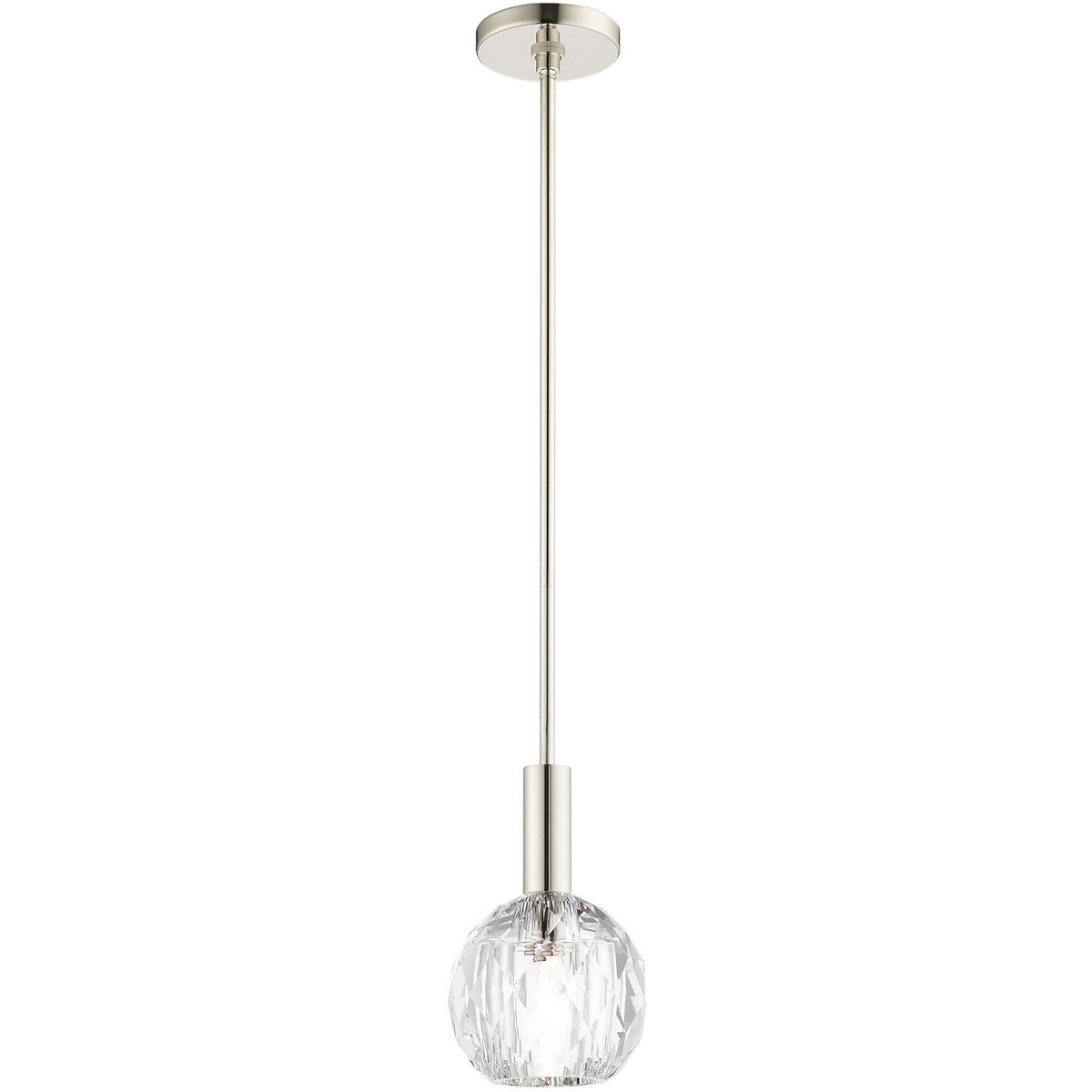 Whitfield 1 Light 7 inch Polished Nickel Pendant Ceiling Light