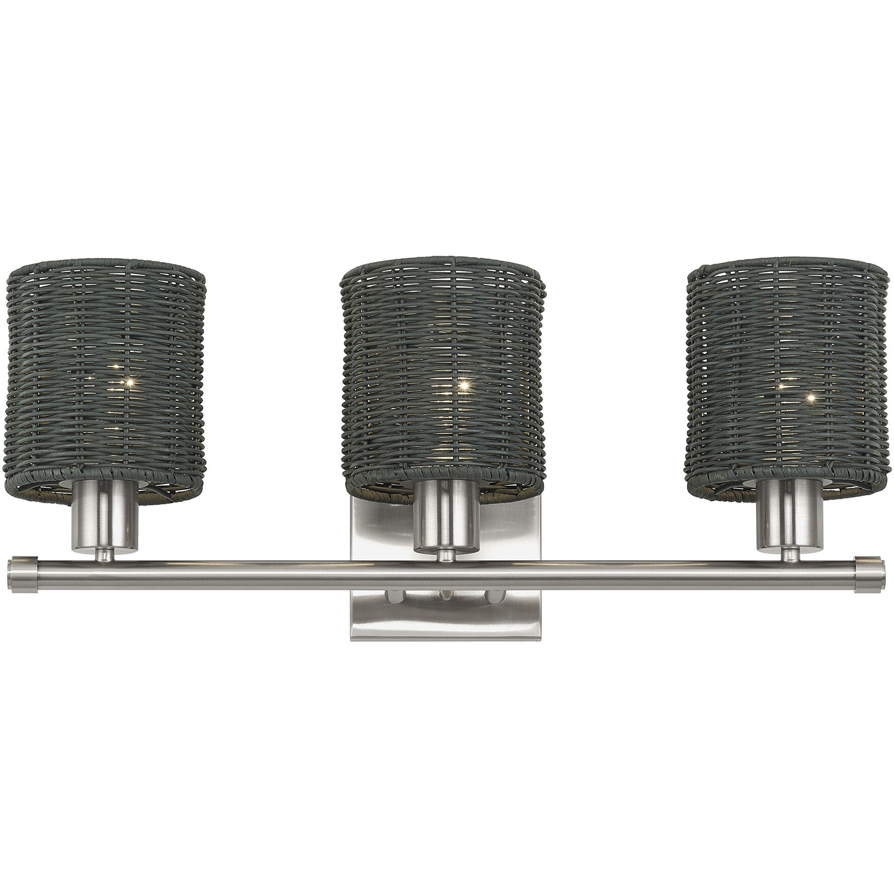 Weavington 3 Light 23.5 inch Brushed Nickel Vanity Wall Sconce Wall Light