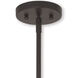 Meridian 5 Light 24 inch English Bronze Pendant Ceiling Light